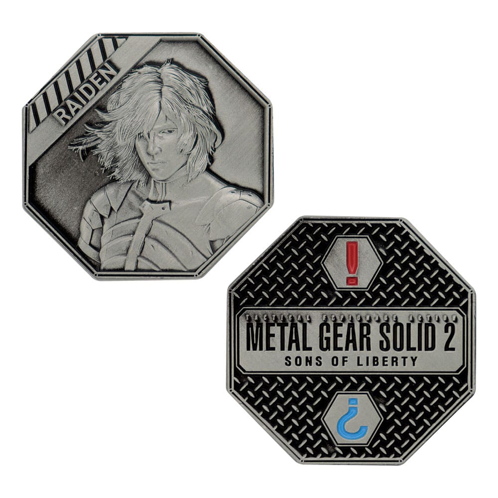 Metal Gear Solid 2 Sammelmünze Raiden Limited Edition