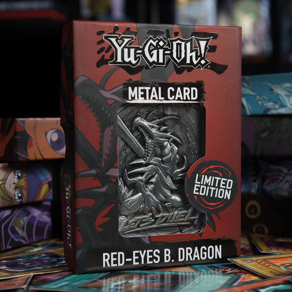 Yu-Gi-Oh! Replik Karte Red Eyes B. Dragon Limited Edition