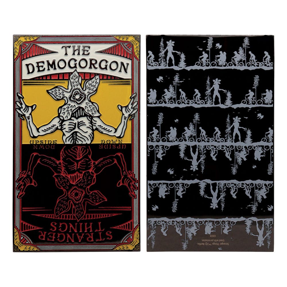 Stranger Things Metallbarren Demogorgon XL Limited Edition