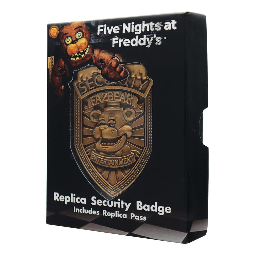 Five Nights at Freddy´s Replik Security Badge