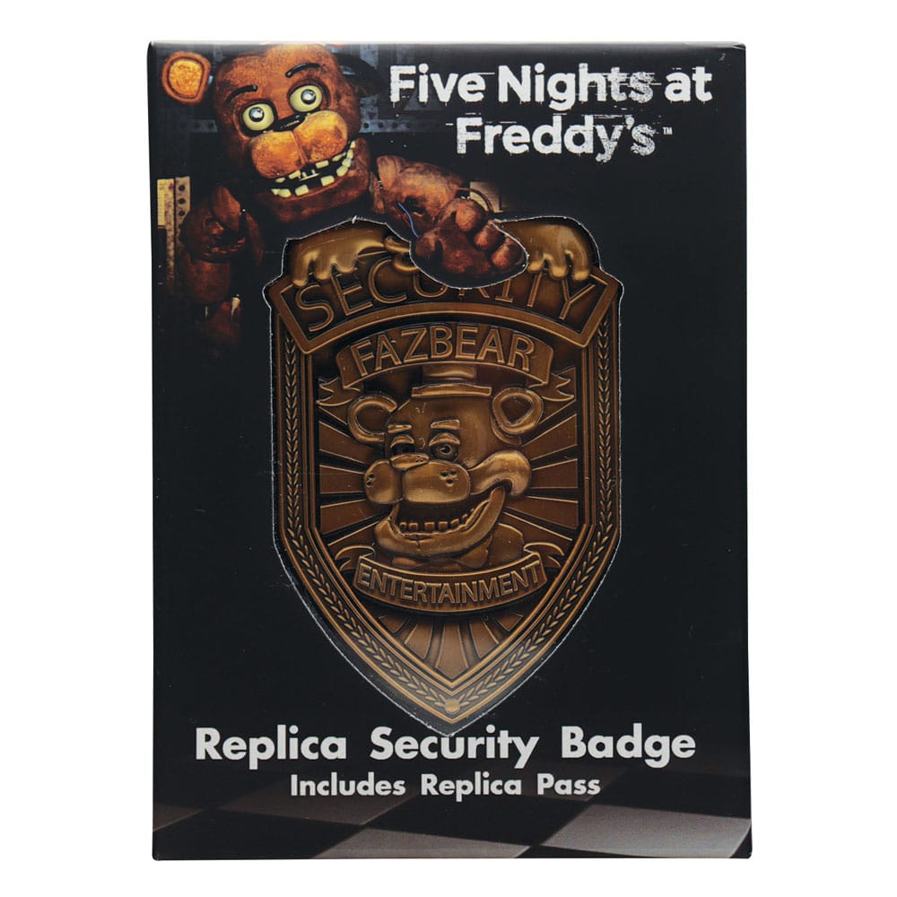 Five Nights at Freddy´s Replik Security Badge