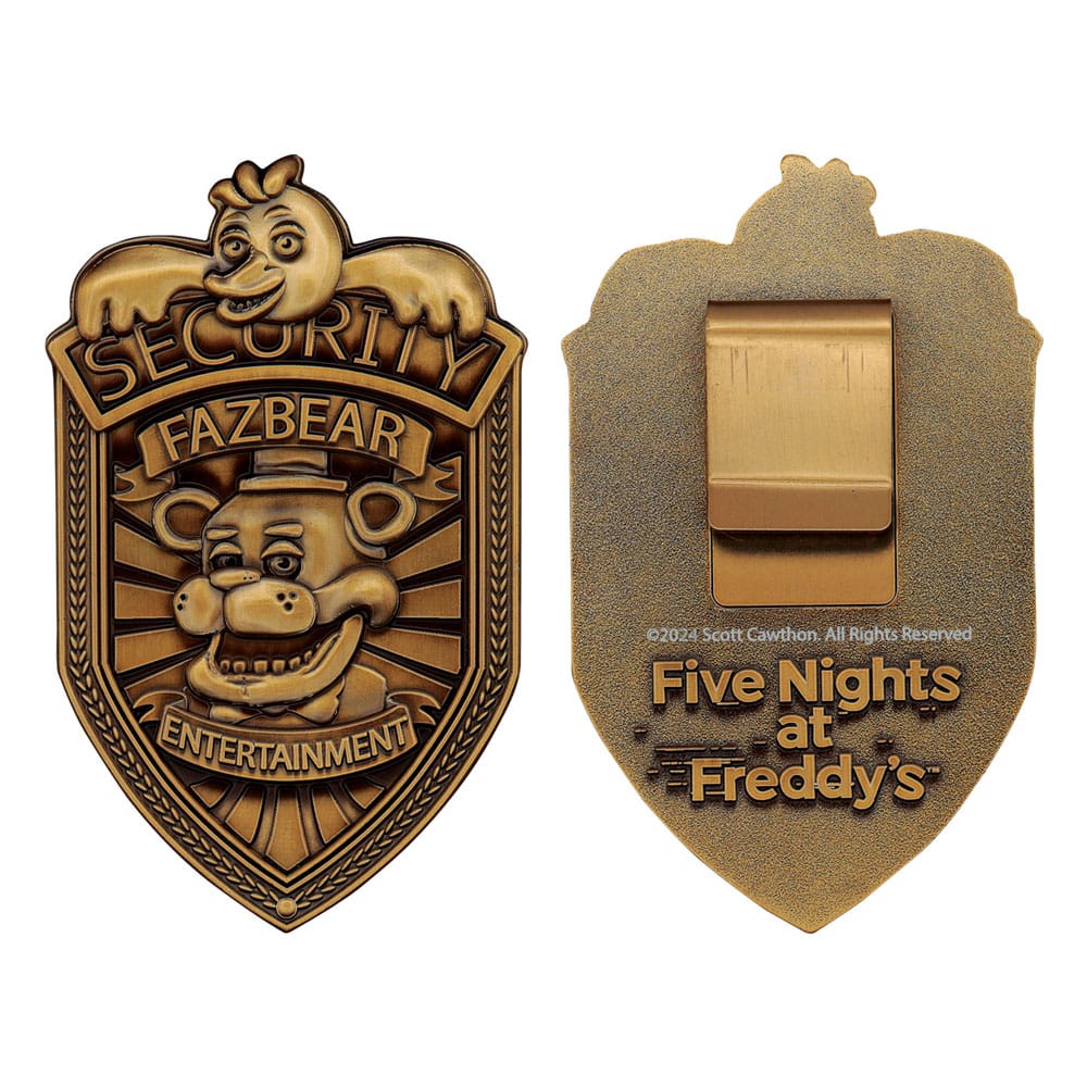 Five Nights at Freddy´s Replik Security Badge