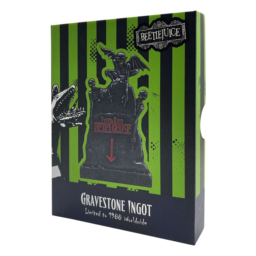 Beetlejuice Metallbarren Gravestone Limited Edition