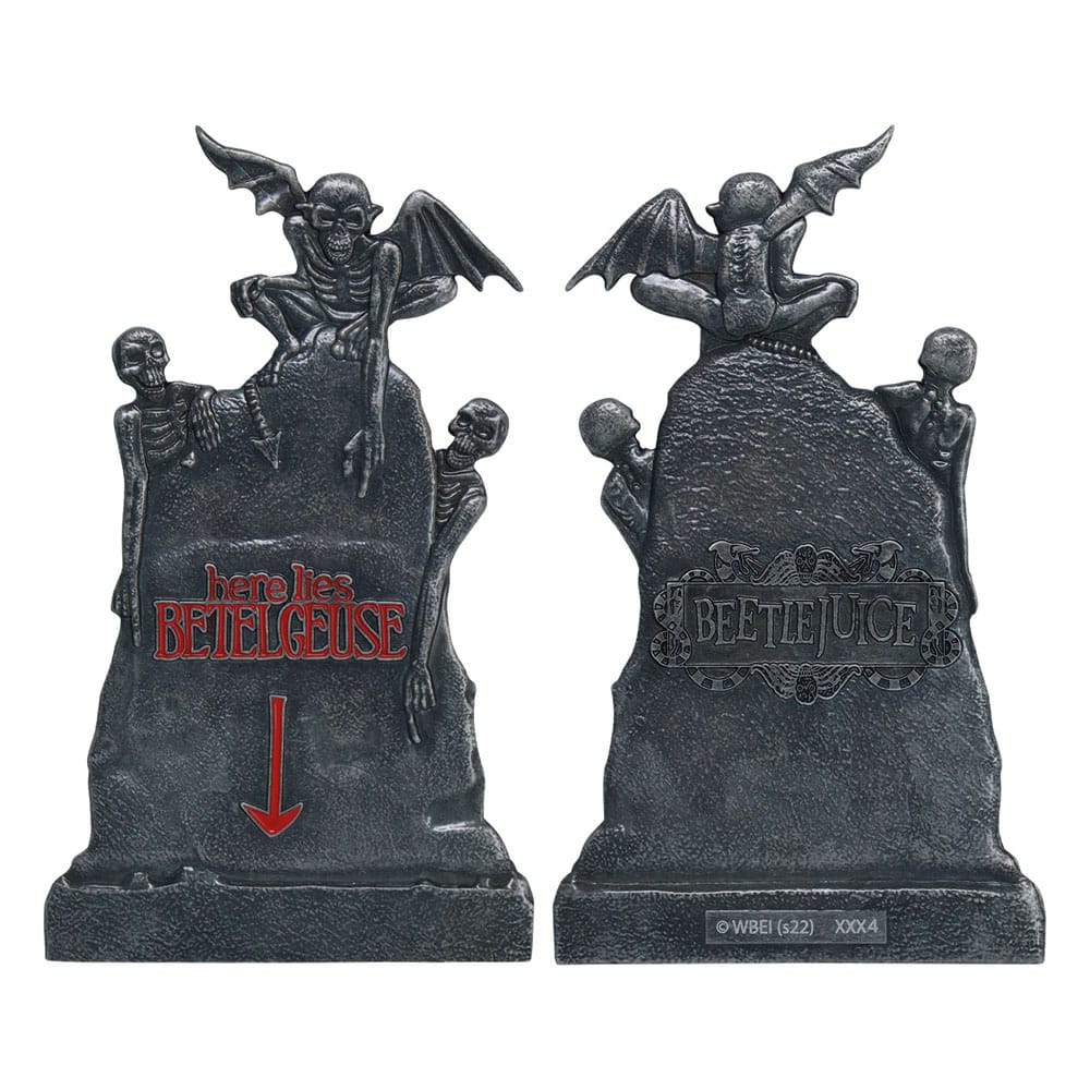 Beetlejuice Metallbarren Gravestone Limited Edition