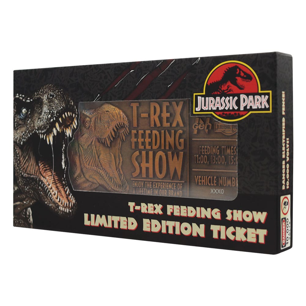 Jurassic Park Replik 1/1 Feeding Show Ticket