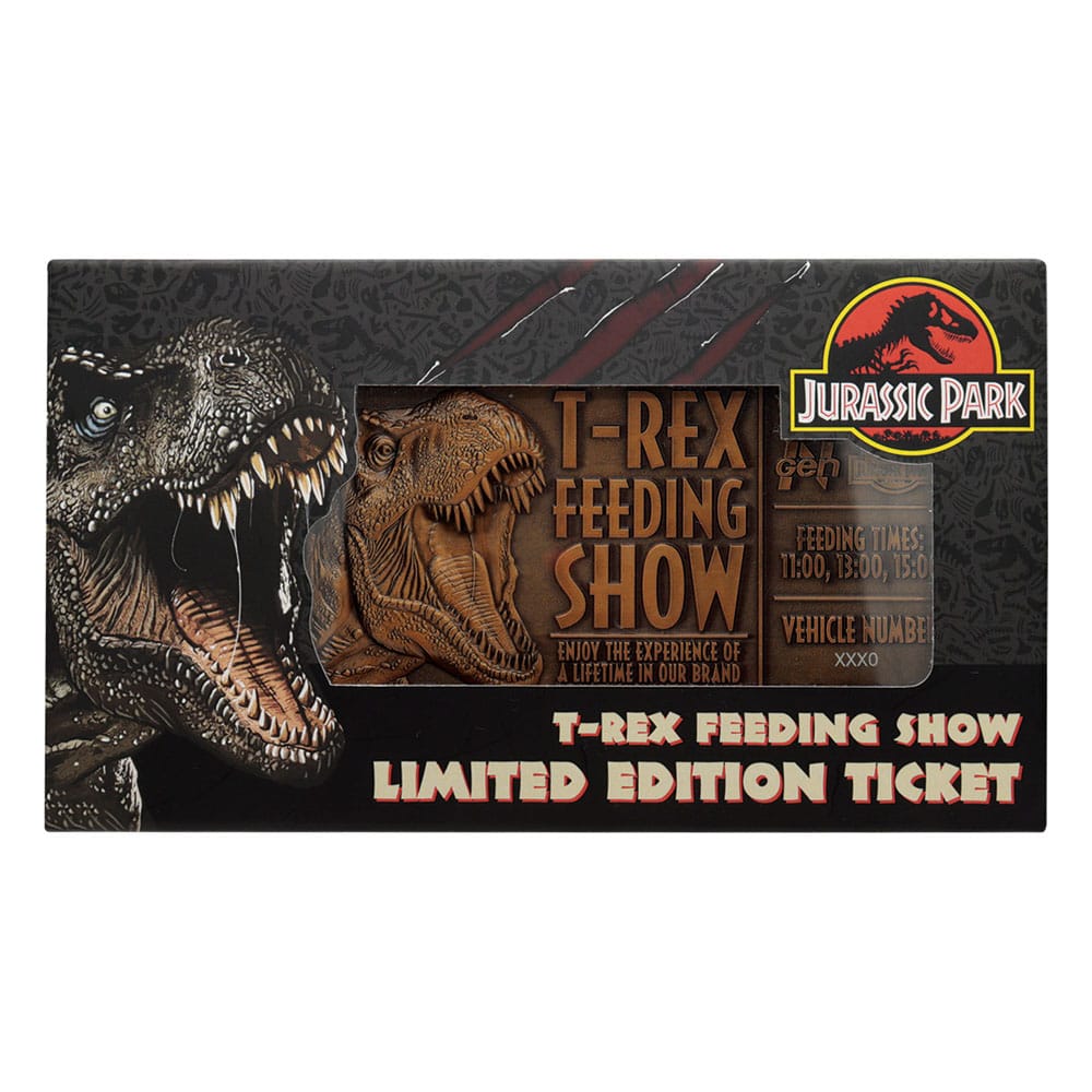 Jurassic Park Replik 1/1 Feeding Show Ticket