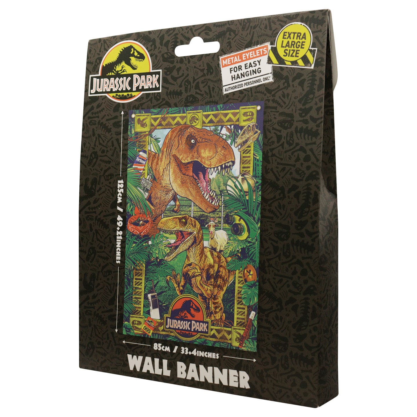 Jurassic Park Wandbehang 125 x 85 cm           