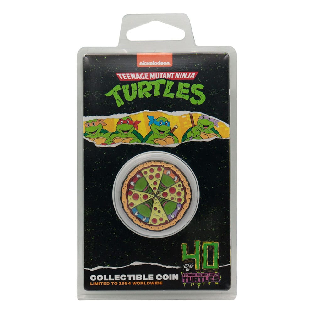 Teenage Mutant Ninja Turtles Sammelmünze 40th Anniversary Limited Edition