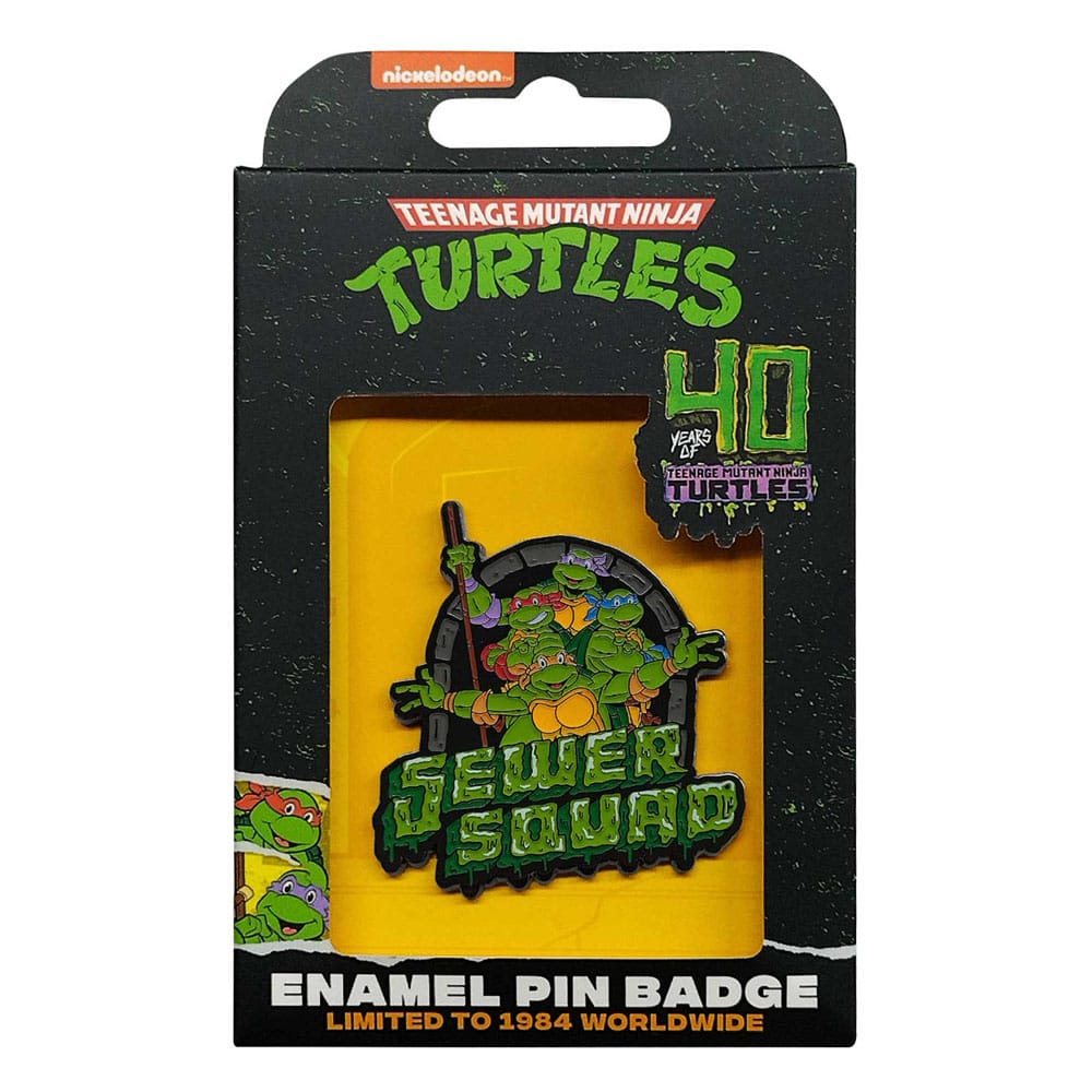 Teenage Mutant Ninja Turtles Ansteck-Pin 40th Anniversary Limited Edition