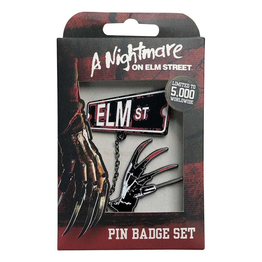 Nightmare on Elm Street Ansteck-Pins 2er-Set