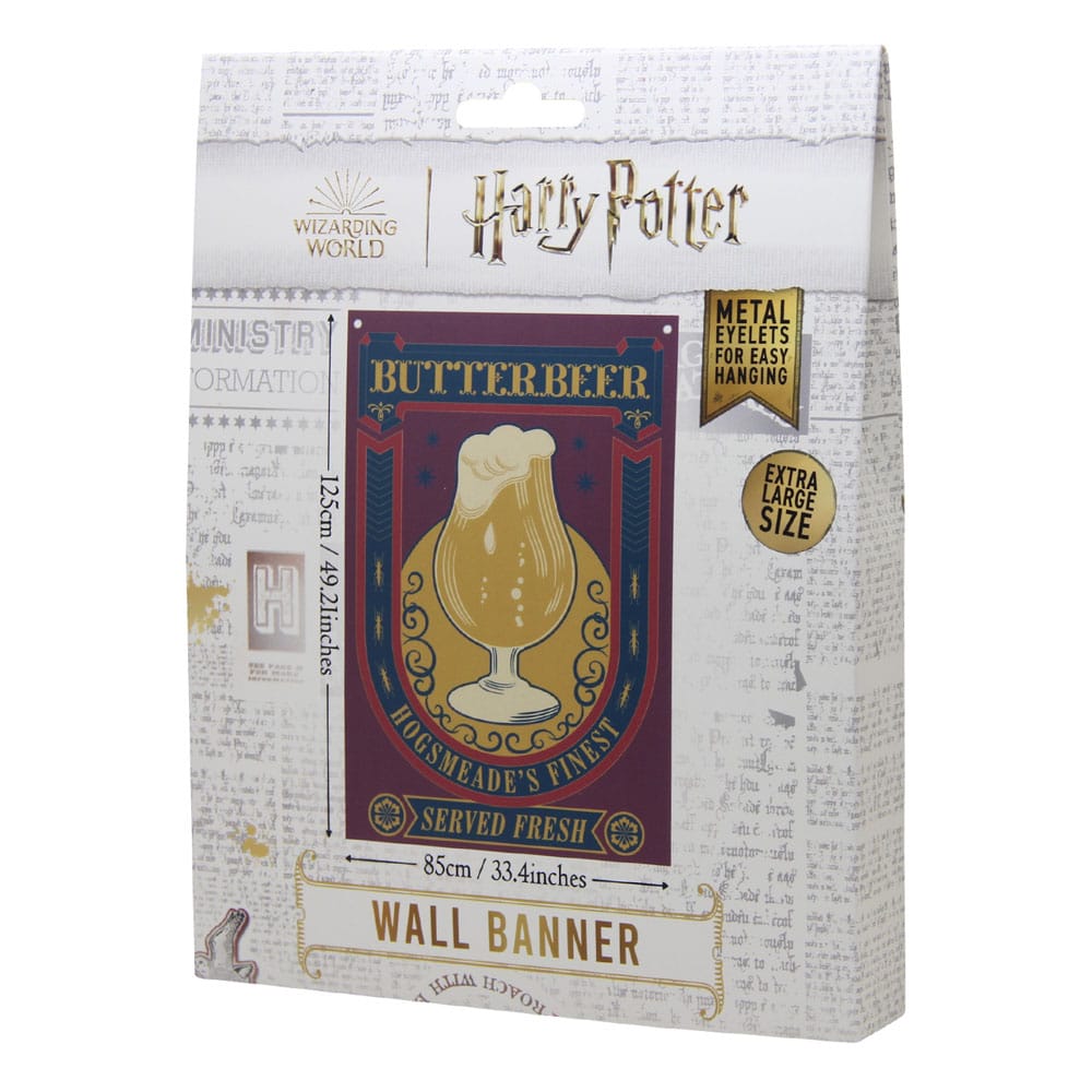 Harry Potter Wandbehang Butterbeer 125 x 85 cm