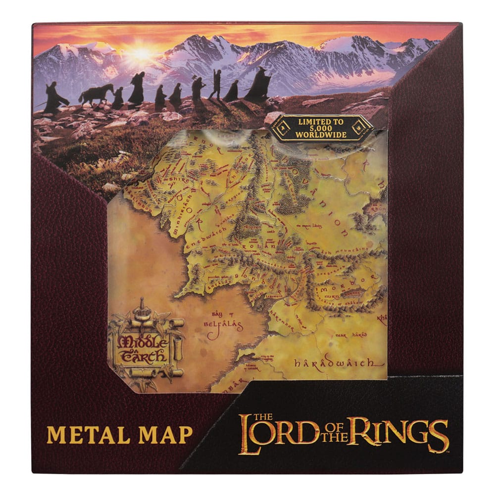 Herr der Ringe Replik Map Limited Edition