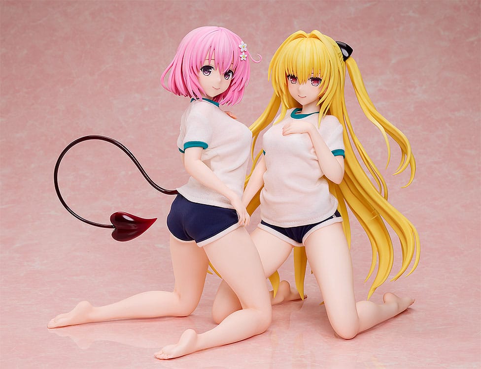 To Love-Ru Darkness PVC Statue 1/4 Momo Belia Deviluke: Swimsuit with Gym Uniform Ver. 27 cm