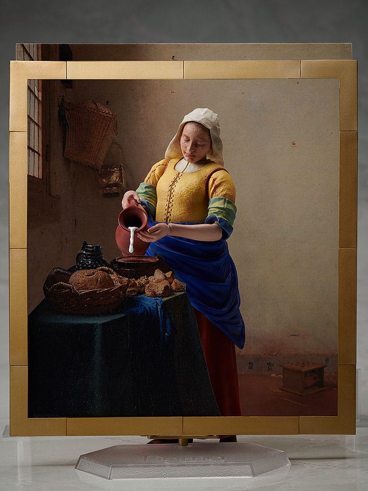 The Table Museum Figma Actionfigur The Milkmaid by Vermeer 14 cm