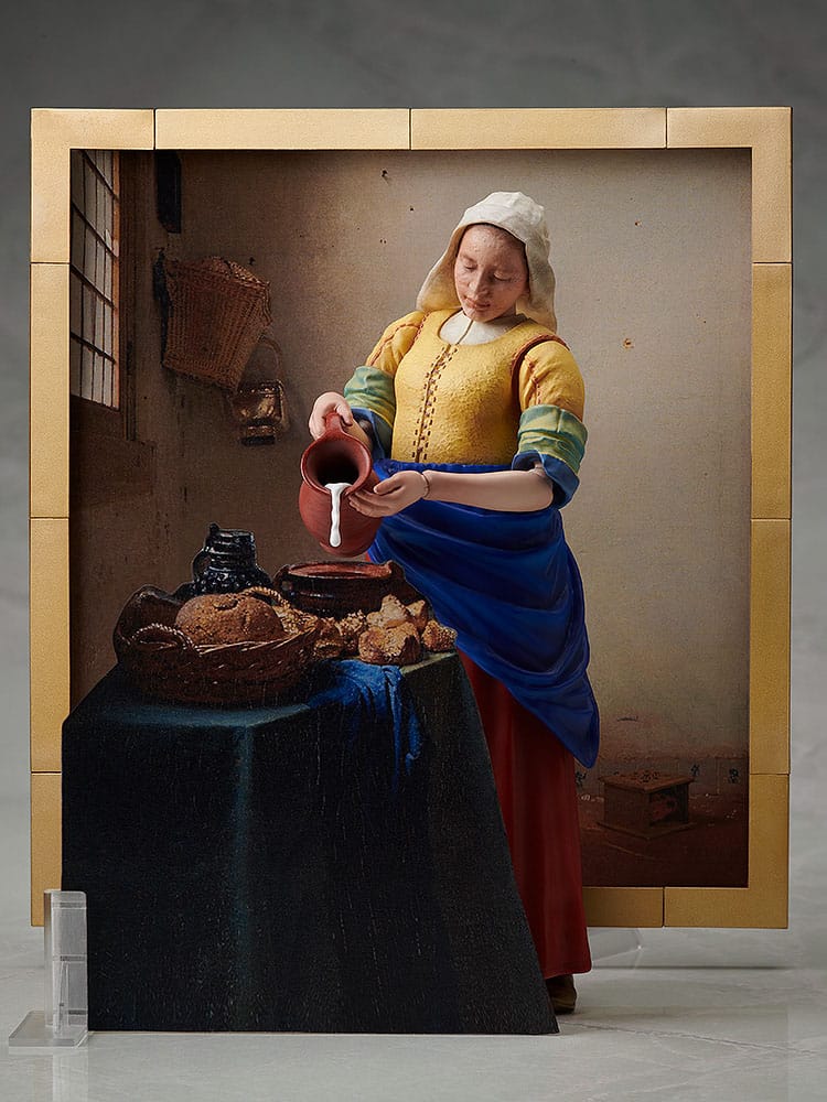 The Table Museum Figma Actionfigur The Milkmaid by Vermeer 14 cm