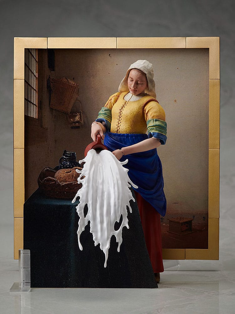 The Table Museum Figma Actionfigur The Milkmaid by Vermeer 14 cm