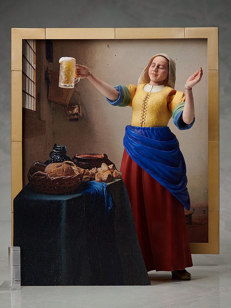 The Table Museum Figma Actionfigur The Milkmaid by Vermeer 14 cm