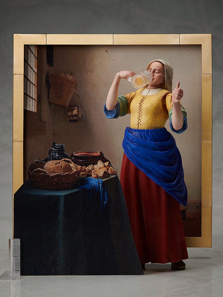 The Table Museum Figma Actionfigur The Milkmaid by Vermeer 14 cm