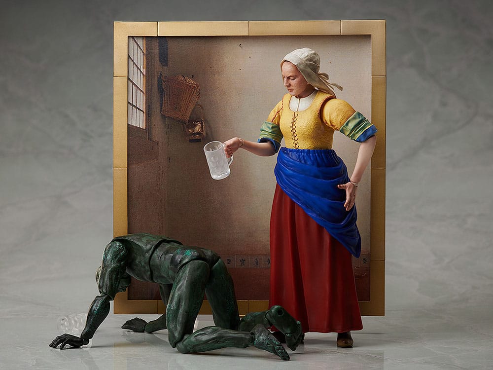 The Table Museum Figma Actionfigur The Milkmaid by Vermeer 14 cm