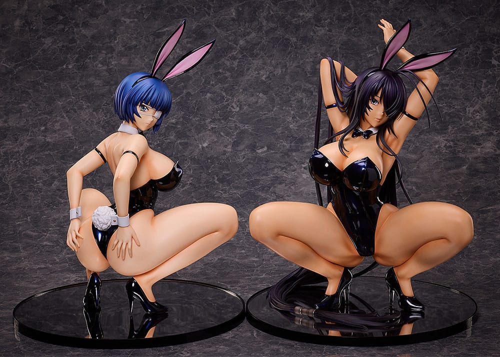 Ikki Tousen Extravaganza Epoch Statue 1/4 Kanu Unchou: Bare Leg Bunny Ver. 2nd 32 cm