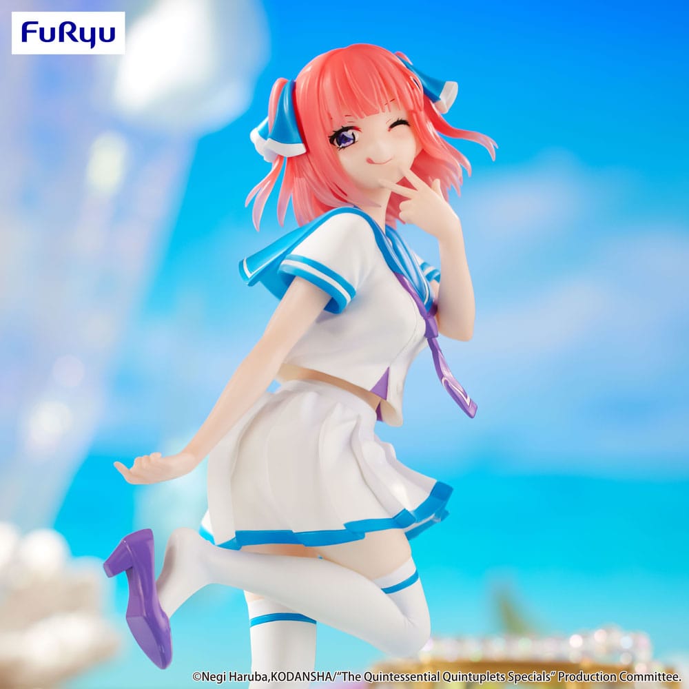 The Quintessential Quintuplets Trio-Try-iT PVC Statue Nakano Nino Marine Look Ver. 21 cm