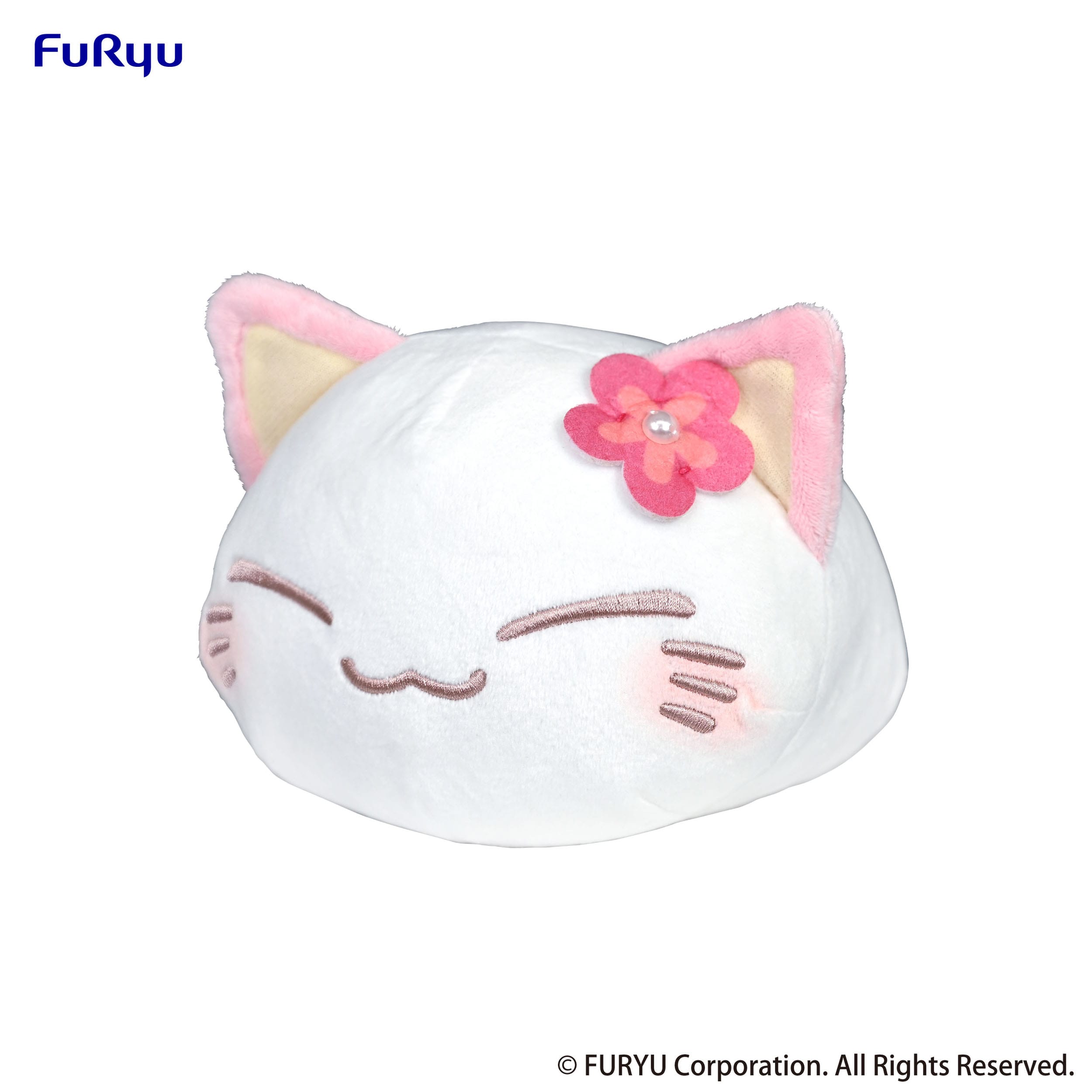 Nemuneko Cat Plüschfigur Pink 18 cm