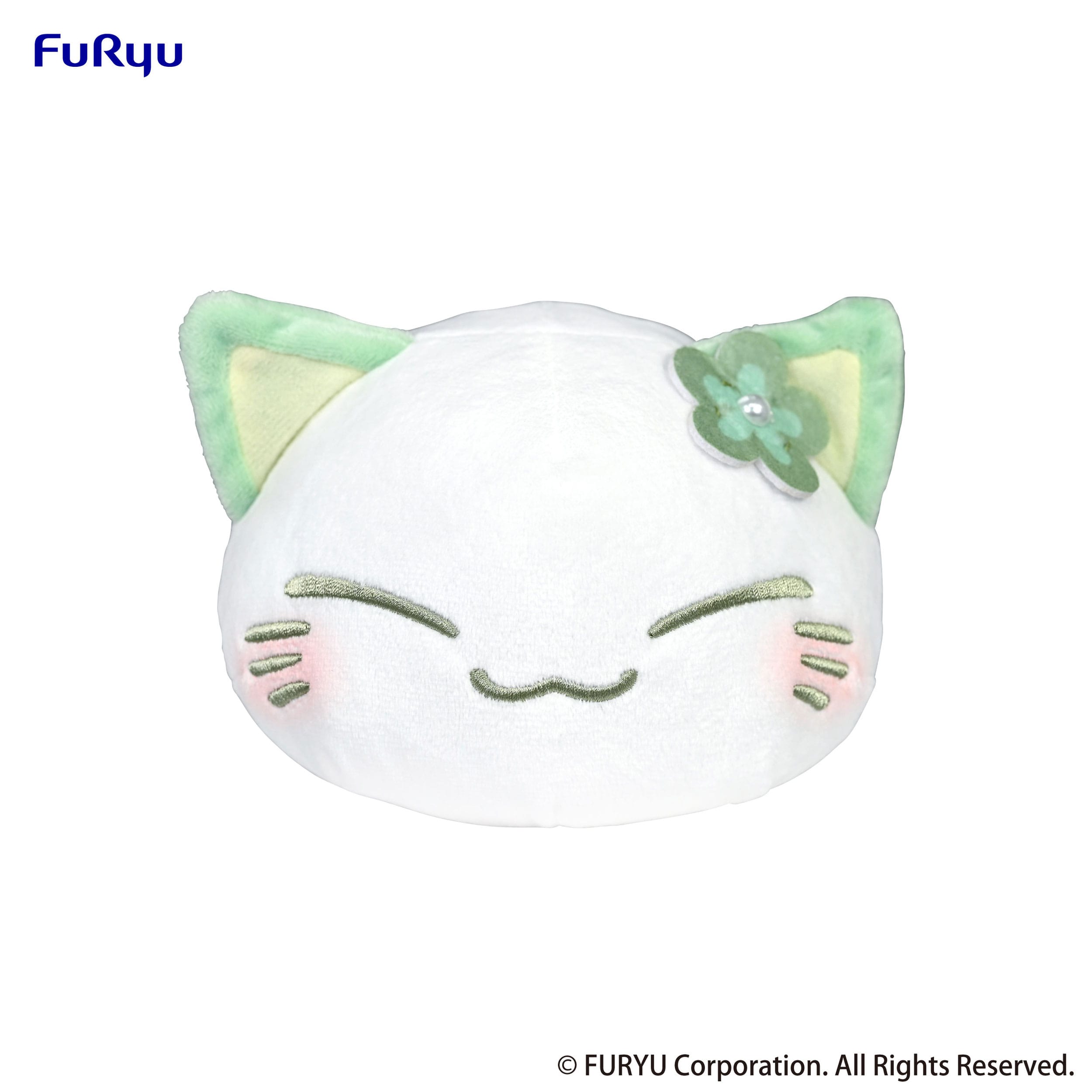 Nemuneko Cat Plüschfigur Green 18 cm