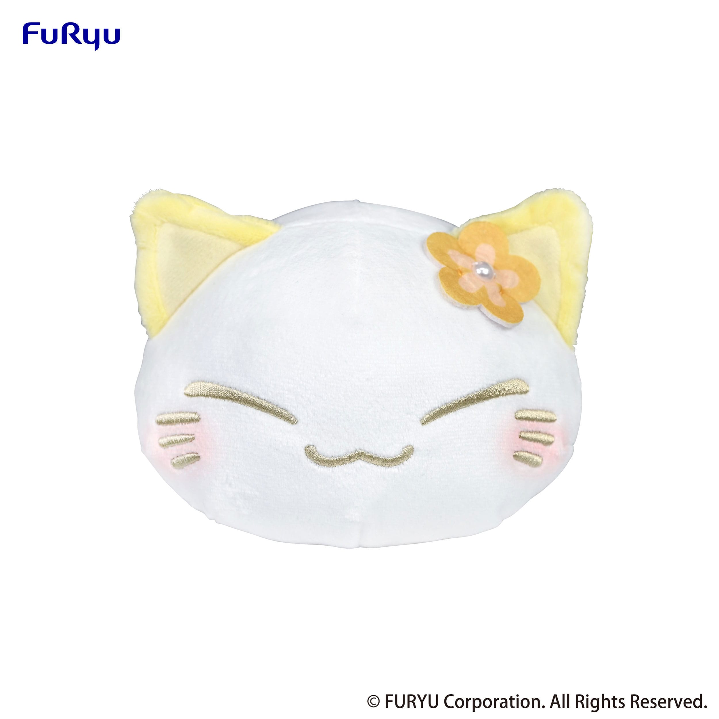 Nemuneko Cat Plüschfigur Yellow 18 cm