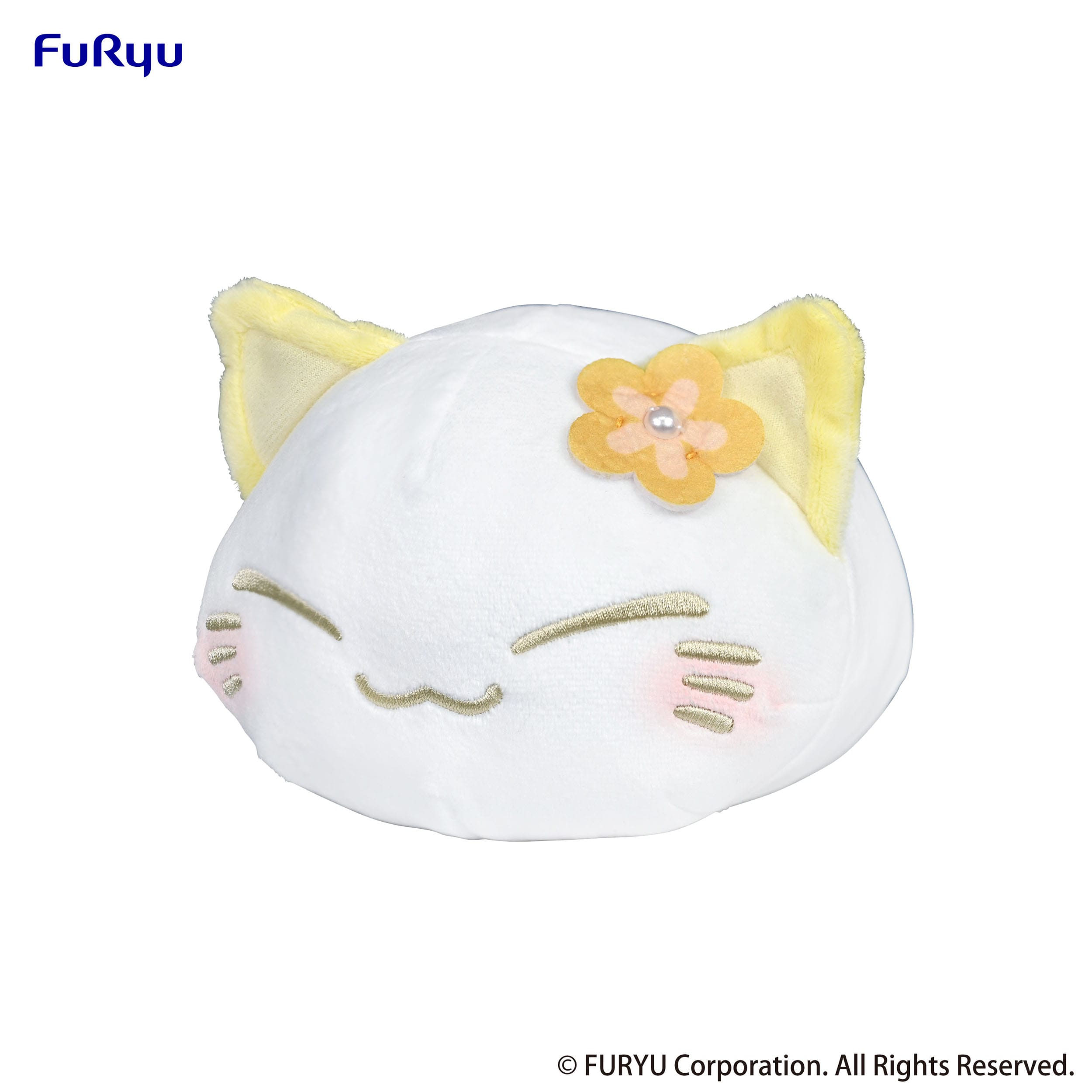 Nemuneko Cat Plüschfigur Yellow 18 cm