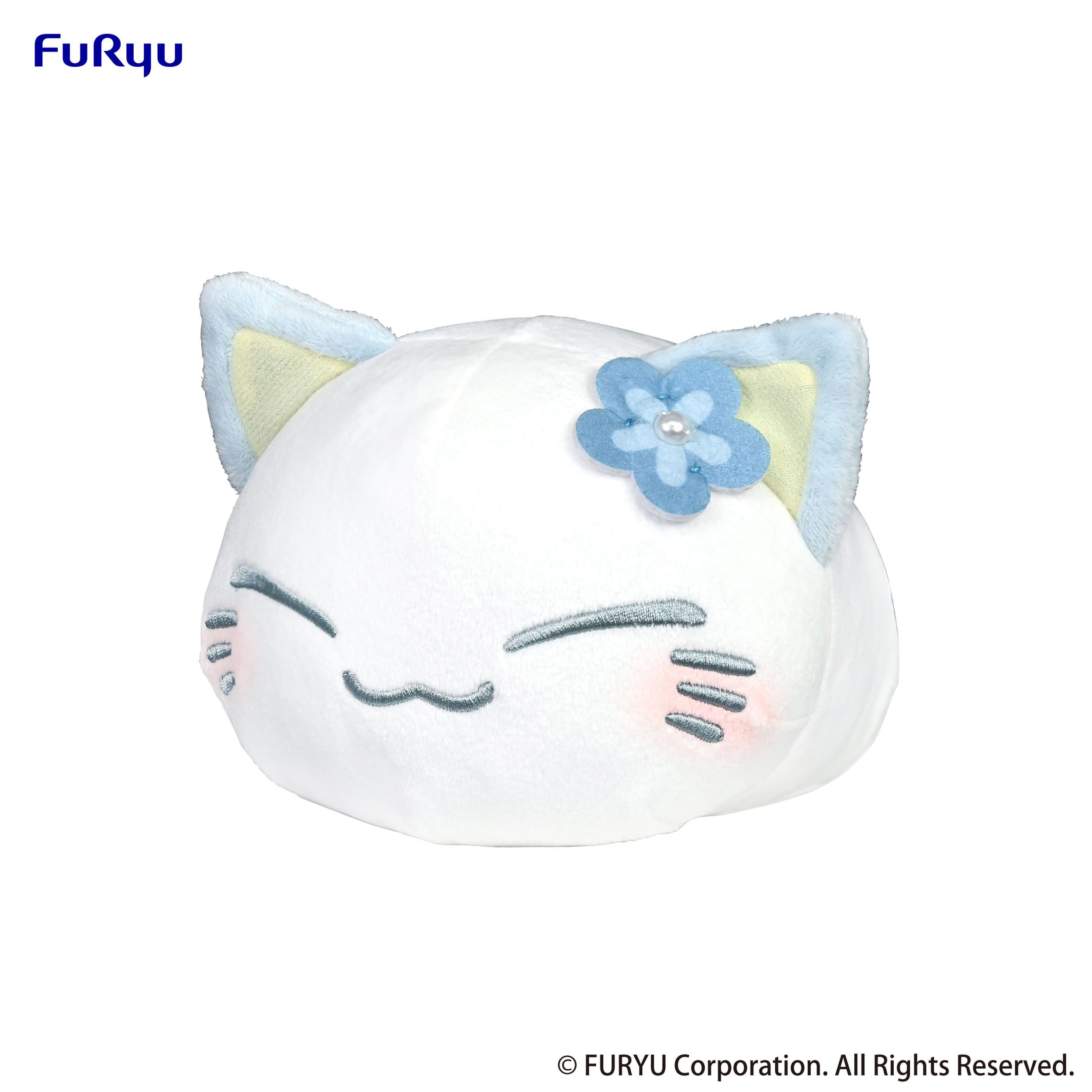 Nemuneko Cat Plüschfigur Blue 18 cm