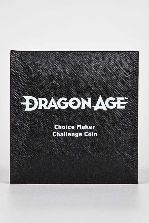 Dragon Age Münze Choice Maker Challenge Coin