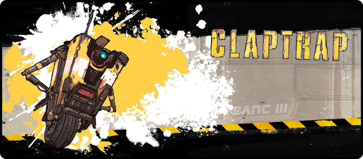 Borderlands XXL Mousepad Claptrap 