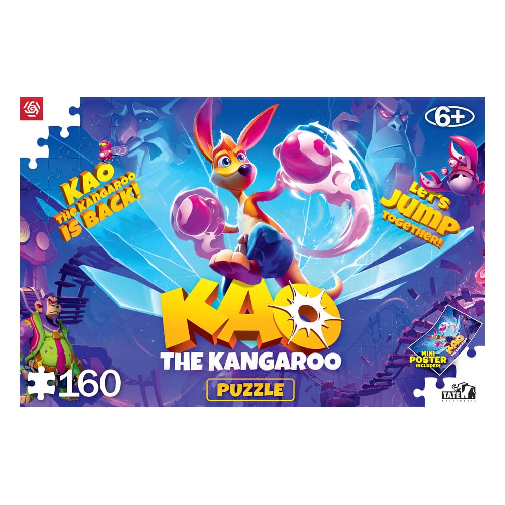 Kao The Kangaroo Kids Puzzle Kao is back (160 Teile)                                 