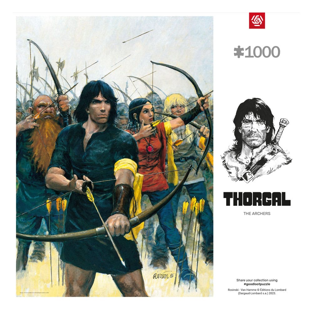 Thorgal Comic Puzzle The Archers / Lucznicy (1000 Teile)                    