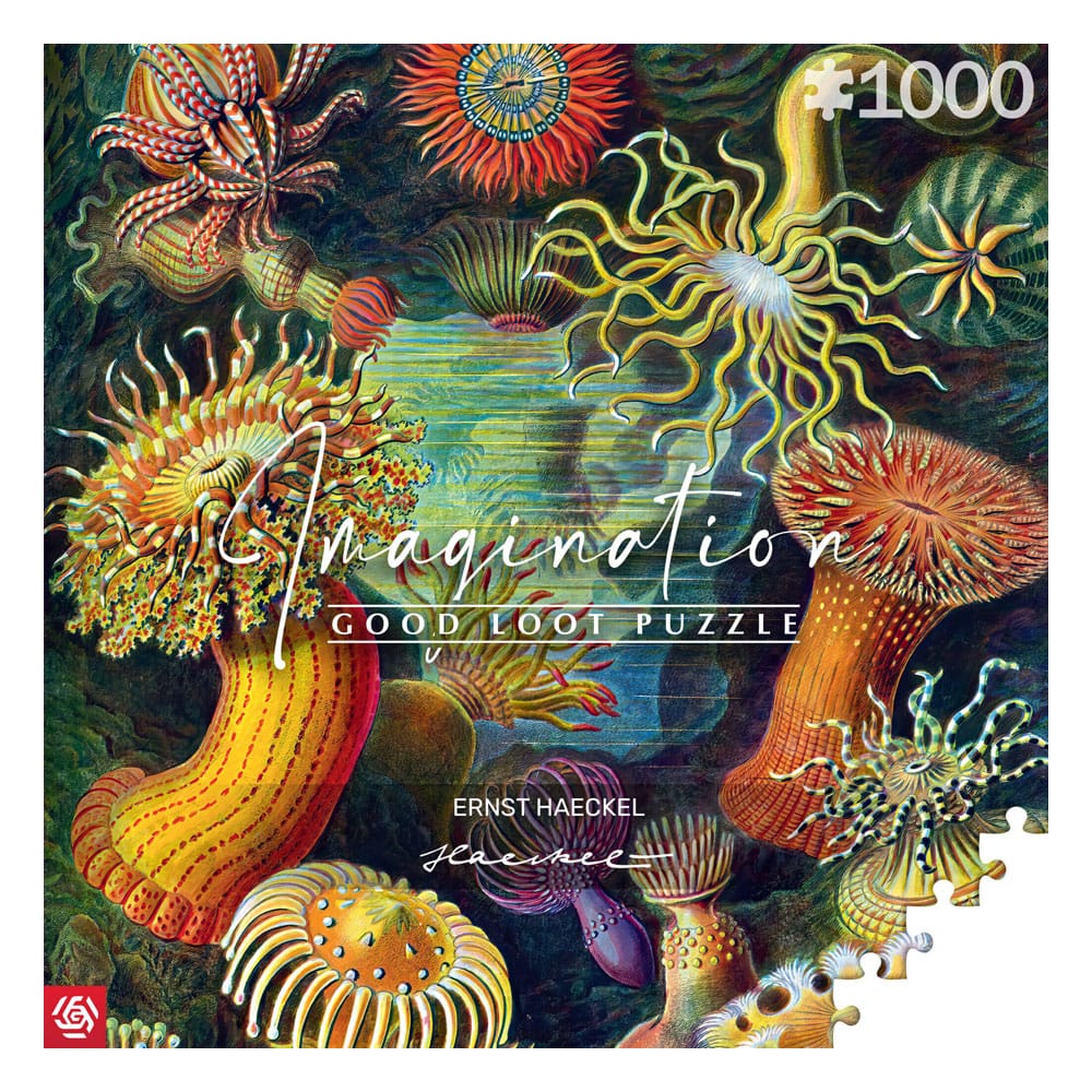 Ernst Haeckel Imagination Puzzle Sea Anemones/Stworzenia morskie (1000 Teile)                             