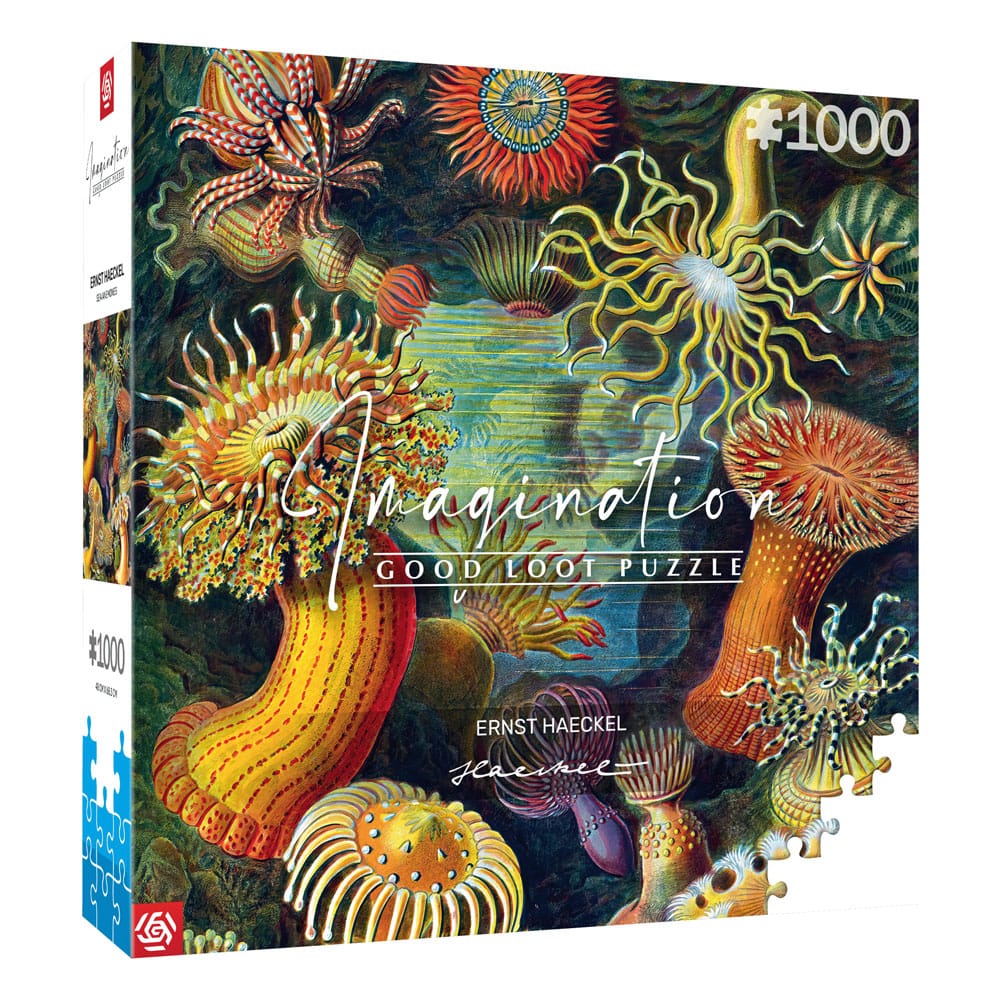 Ernst Haeckel Imagination Puzzle Sea Anemones/Stworzenia morskie (1000 Teile)                             