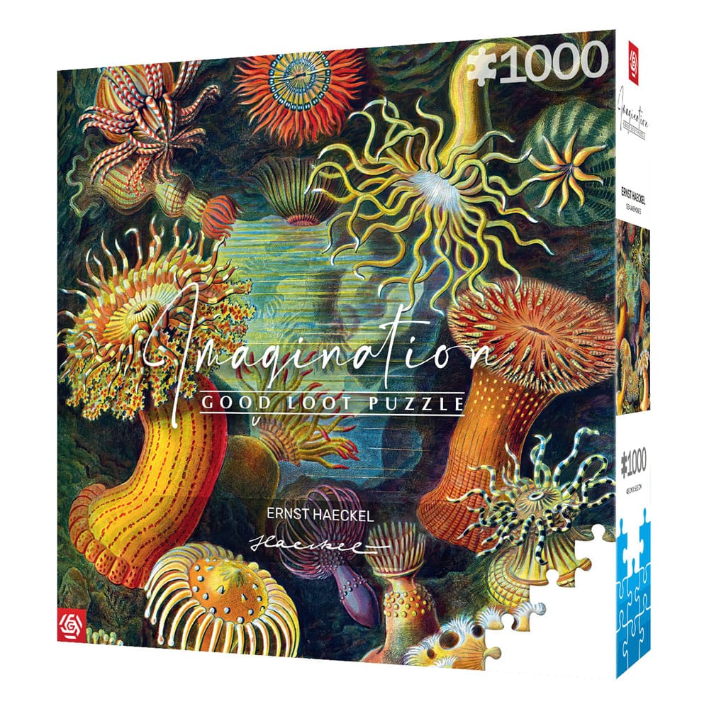 Ernst Haeckel Imagination Puzzle Sea Anemones/Stworzenia morskie (1000 Teile)                             