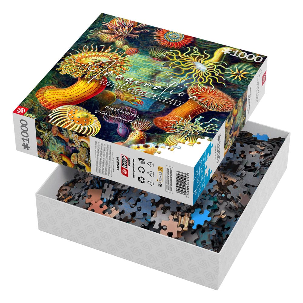 Ernst Haeckel Imagination Puzzle Sea Anemones/Stworzenia morskie (1000 Teile)                             