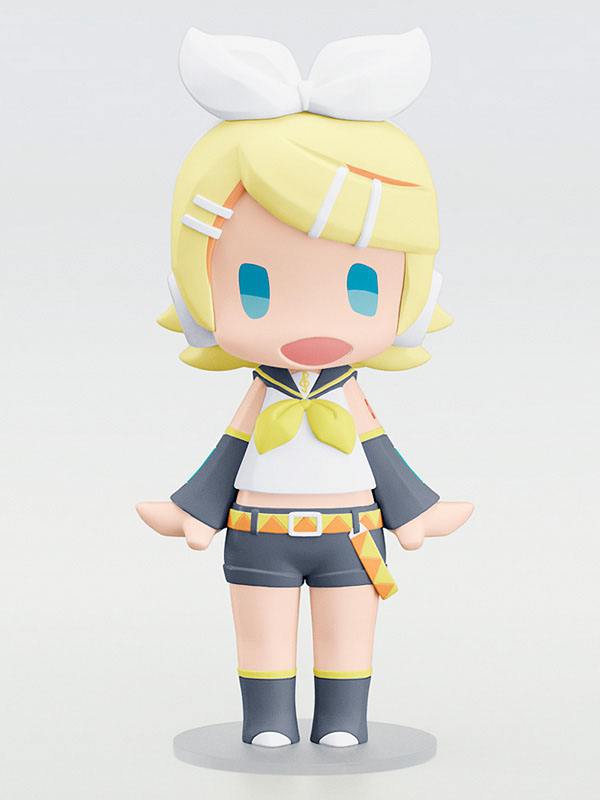 Character Vocal Series 02: Kagamine Rin/Len HELLO! GOOD SMILE Actionfigur Kagamine Rin (re-run) 10 cm