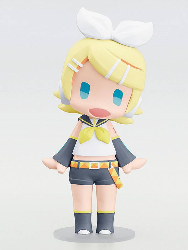 Character Vocal Series 02: Kagamine Rin/Len HELLO! GOOD SMILE Actionfigur Kagamine Rin (re-run) 10 cm