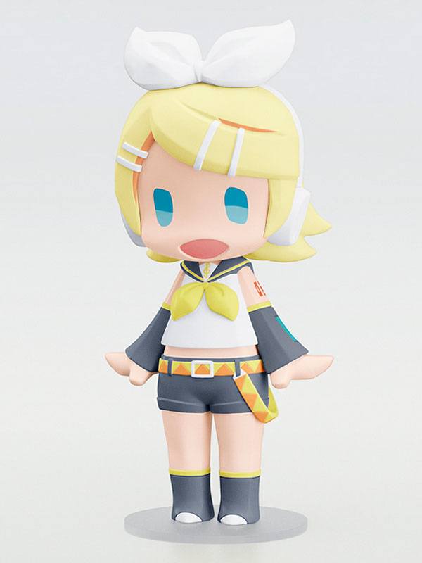 Character Vocal Series 02: Kagamine Rin/Len HELLO! GOOD SMILE Actionfigur Kagamine Rin (re-run) 10 cm