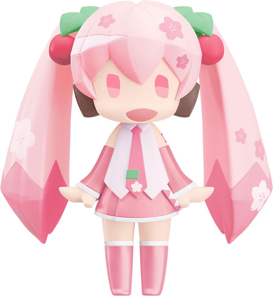 Character Vocal Series 01: Hatsune Miku HELLO! GOOD SMILE Actionfigur Sakura Miku 10 cm