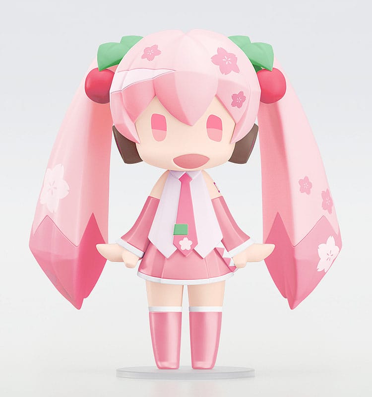 Character Vocal Series 01: Hatsune Miku HELLO! GOOD SMILE Actionfigur Sakura Miku 10 cm