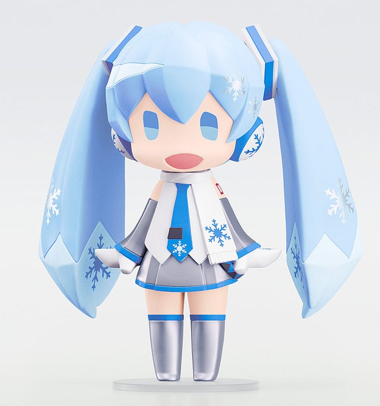 Character Vocal Series 01: Hatsune Miku HELLO! GOOD SMILE Actionfigur Snow Miku 10 cm