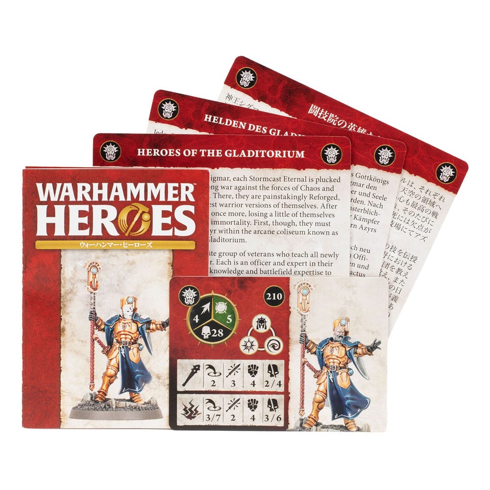 Warhammer 40.000 Miniaturen Warhammer Heroes: Stormcast Eternals Display (8)