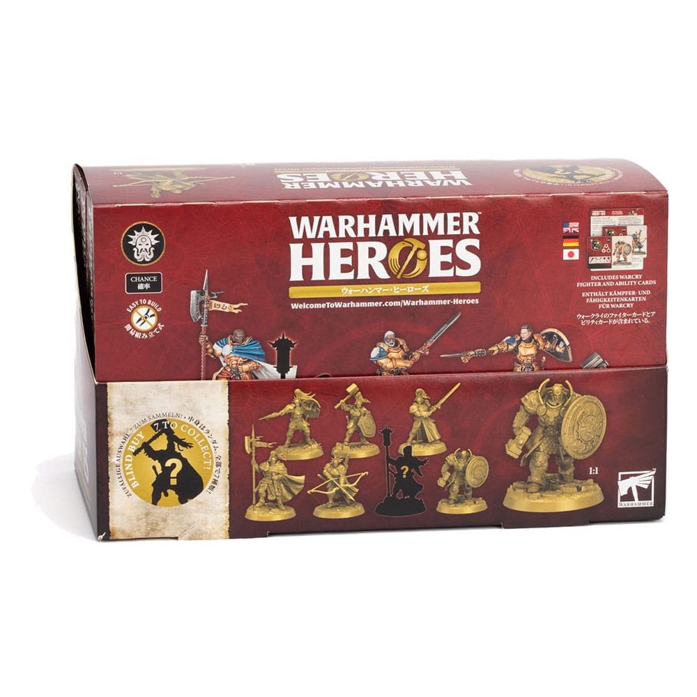 Warhammer 40.000 Miniaturen Warhammer Heroes: Stormcast Eternals Display (8)