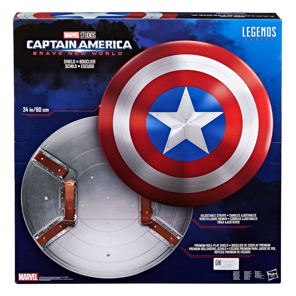 Captain America: Brave New World Marvel Legends Premium Rollenspiel-Schild 60 cm