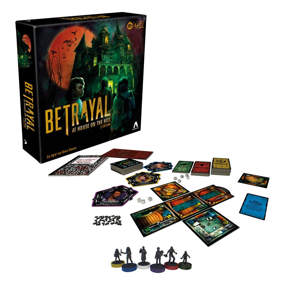 Betrayal at House on the Hill Brettspiel 3. Edition *Deutsche Version*