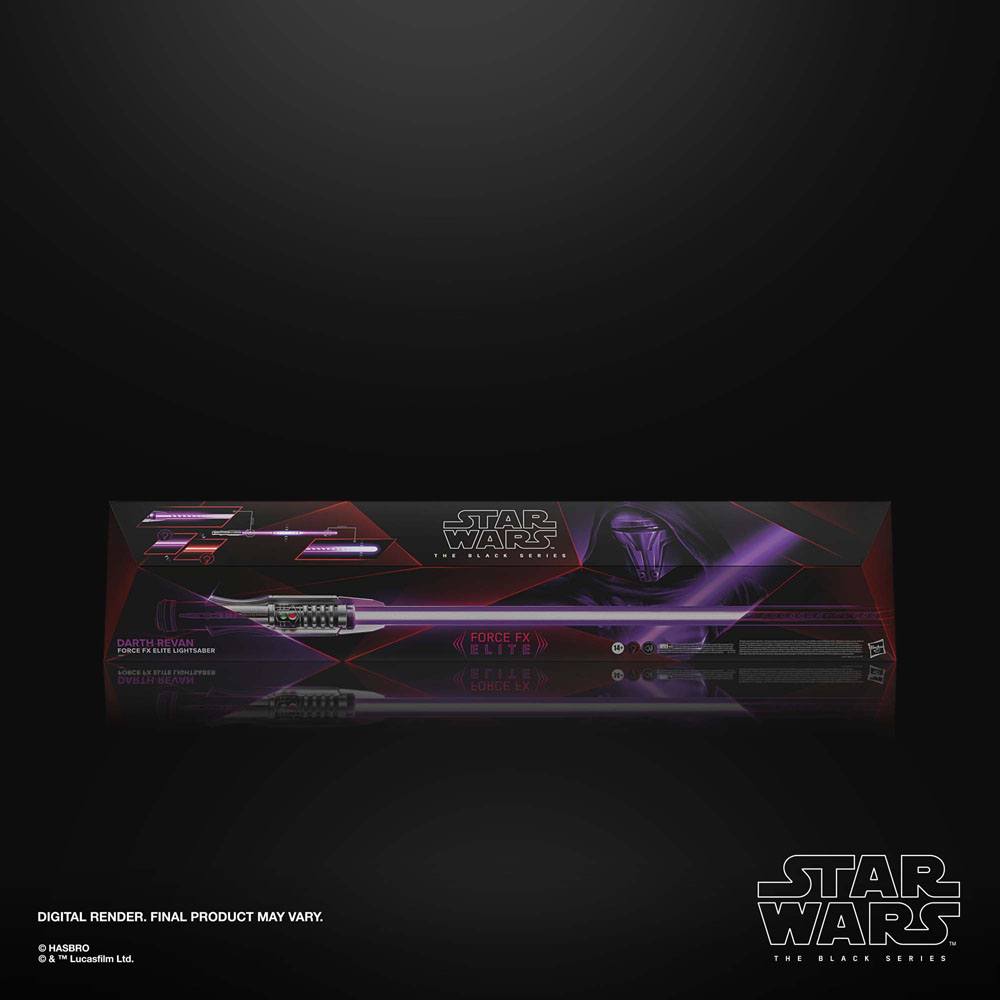 Star Wars: Knights of the Old Republic Black Series Replik Force FX Elite Lichtschwert Darth Revan