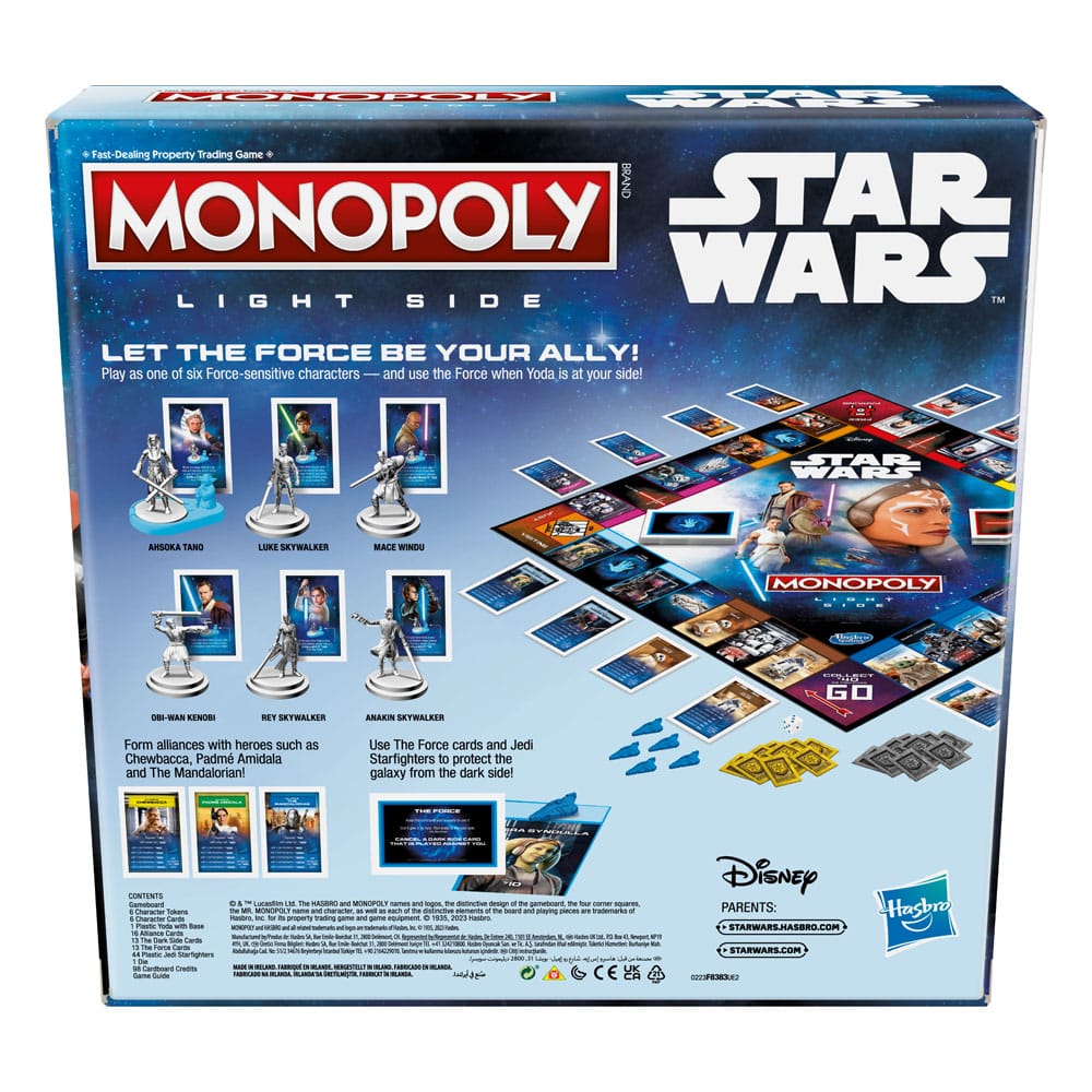 Star Wars Brettspiel Monopoly Light Side Edition *Englische Version*